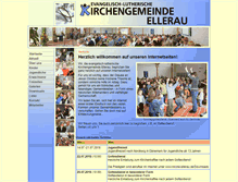 Tablet Screenshot of kirche-ellerau.de